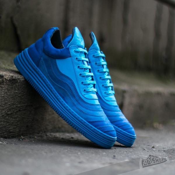 Filling Pieces Low Top Wavy Navy