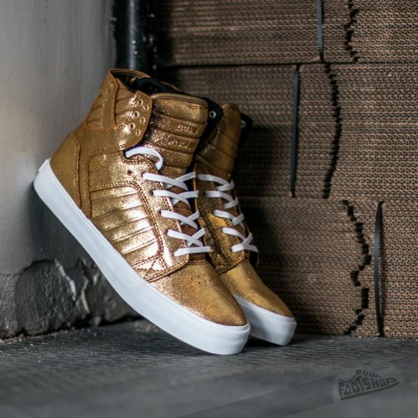 Supra Skytop Gold/Black-White