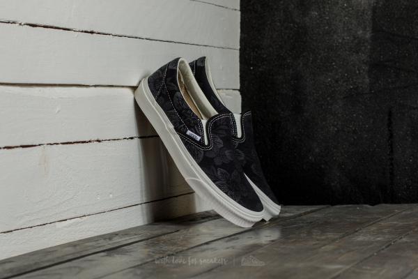 Vans Classic Slip-On (Floral Jacquard) Black