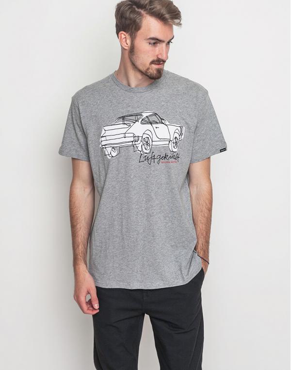 Triko Deus Ex Machina Cool Fins Grey Marle