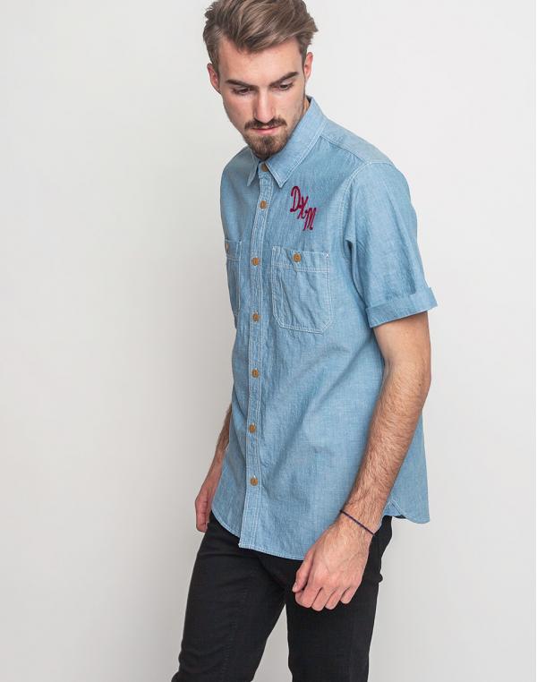 Deus Ex Machina Service Chambray Light Indigo L