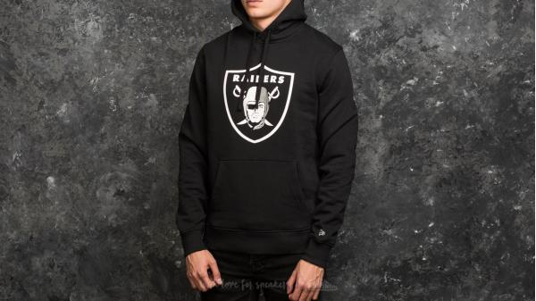 New Era Team Logo Oakland Raiders Pullover Hoody Black