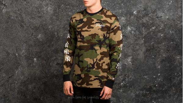 New Era Team APP Longsleeve New York Yankees Tee Camo