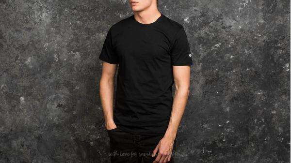 New Era Pure Tee 2 Pack Black