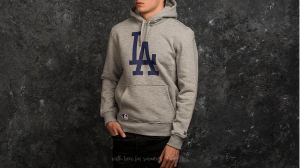 New Era NOS Pullover Los Angeles Dodgers Hoody Light Grey