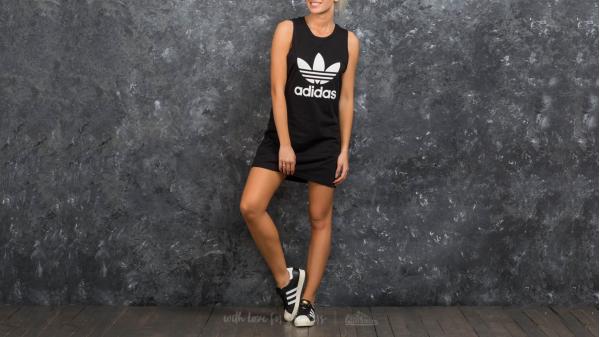 adidas Trefoil Tank Dress Black
