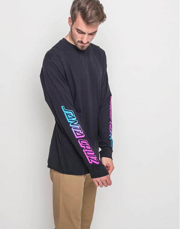 Logo tee Santa Cruz Cali Fade Black
