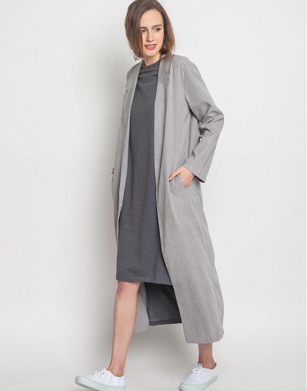 Kabát Native Youth Crescent Grey
