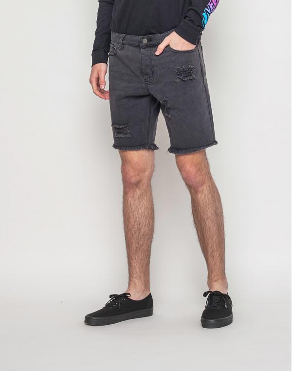 Kraťasy Afends Cut Off Faded Black