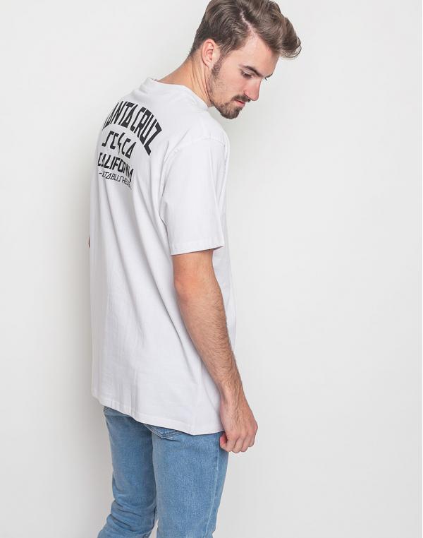 Logo tee Santa Cruz HQ WHITE