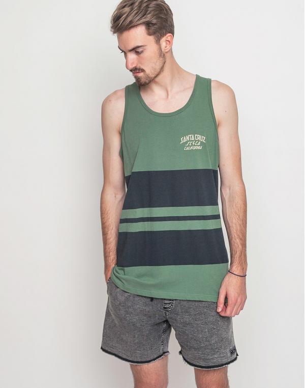 Logo tee Santa Cruz Lane Granite