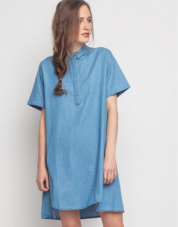 Šaty Native Youth Vent Mid Wash