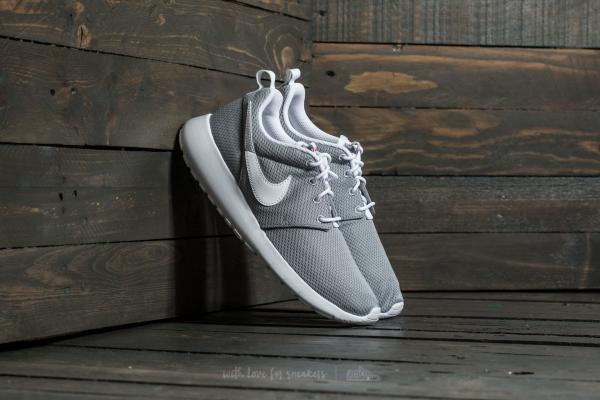 Nike Roshe One (GS) Wolf Grey/ White-Safety Orange