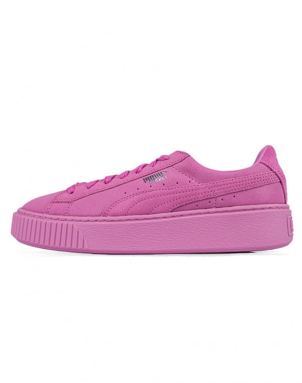 Sneakers - tenisky Puma Basket Platform Reset Prism Pink - Prism Pink