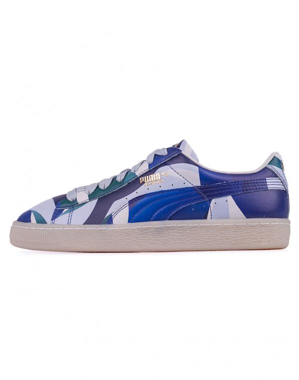 Puma Careaux Basket Graphic Twilight Blue - Halogen Blue 37