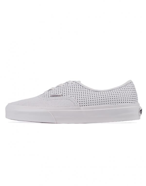 Sneakers - tenisky Vans Authentic DX (Square Perf) Blanc De Blanc