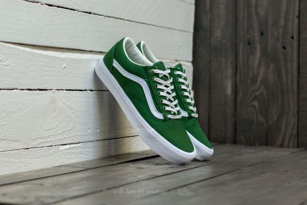 Vans Old Skool Lite (Canvas) Juniper/ True White