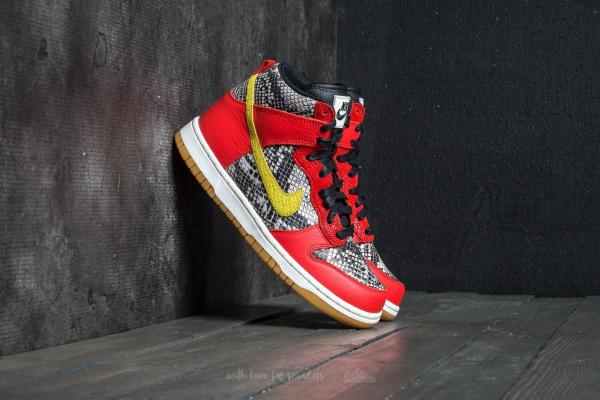 Nike W Dunk Hi LX Max Orange/ Electro Lime-Ivory