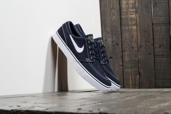 Nike Zoom Stefan Janoski Dark Obsidian/ White-White