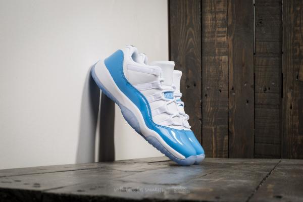 Air Jordan 11 Retro Low (BG) White/ University Blue