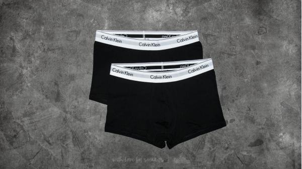 Calvin Klein Trunks 2 Pack Black
