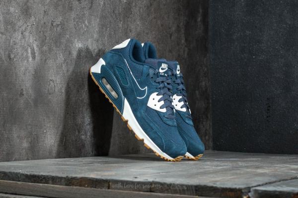 Nike Air Max 90 Premium Armory Navy/ Armory Navy-Sail