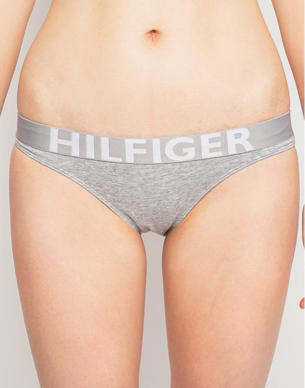 Tommy Hilfiger Cotton Bikini Bold Grey Heather