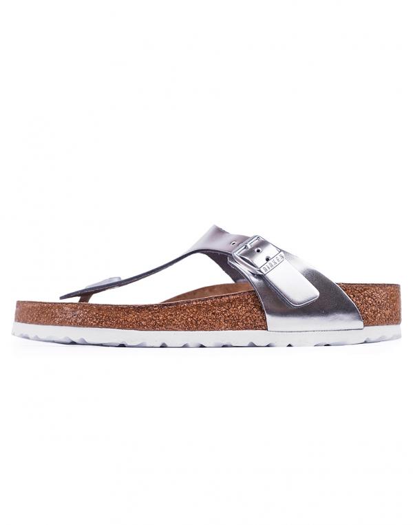 Birkenstock Gizeh Metallic Silver 39