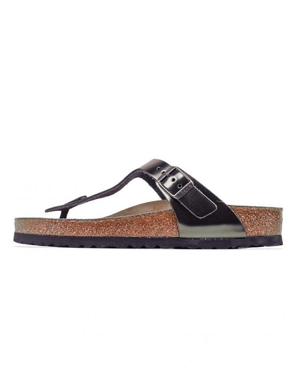 Birkenstock Gizeh BF Metallic Anthracite 37