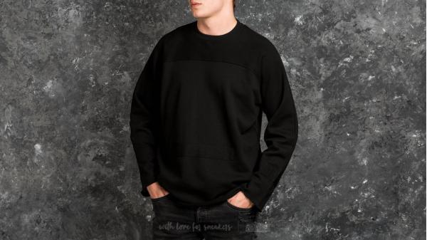 STAMPD Washed Down Longsleeve Crew Black