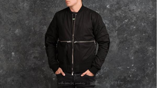 STAMPD Time and 1 World Bomber Black