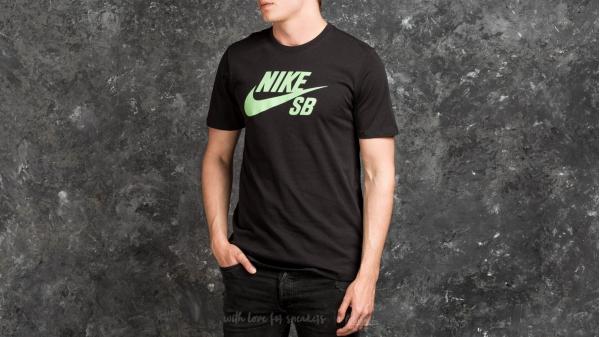 Nike SB Logo Tee Black