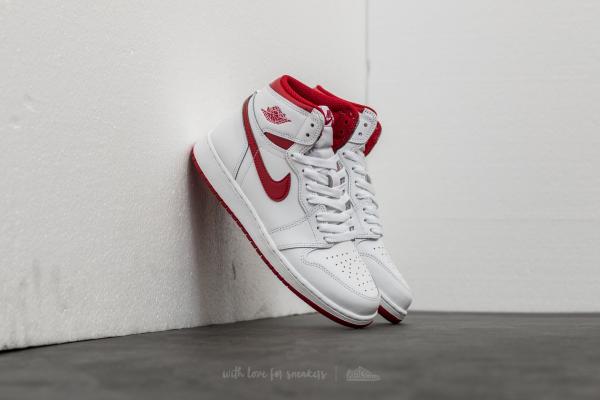 Air Jordan 1 Retro High OG BG 'Metallic Red' White/ Varsity Red