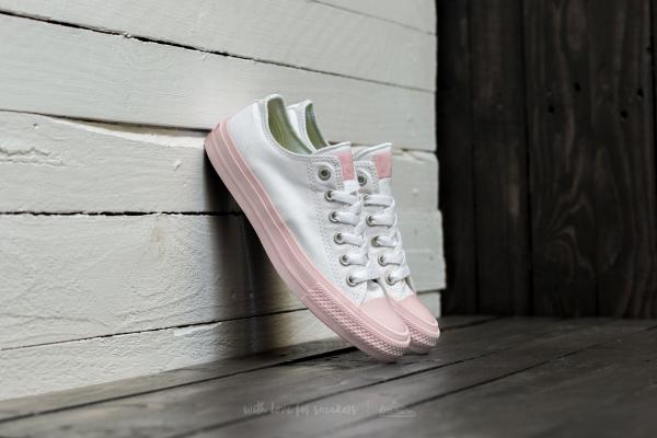 Converse Chuck Taylor All Star II Ox White/ Vapor Pink/ Vapor Pink