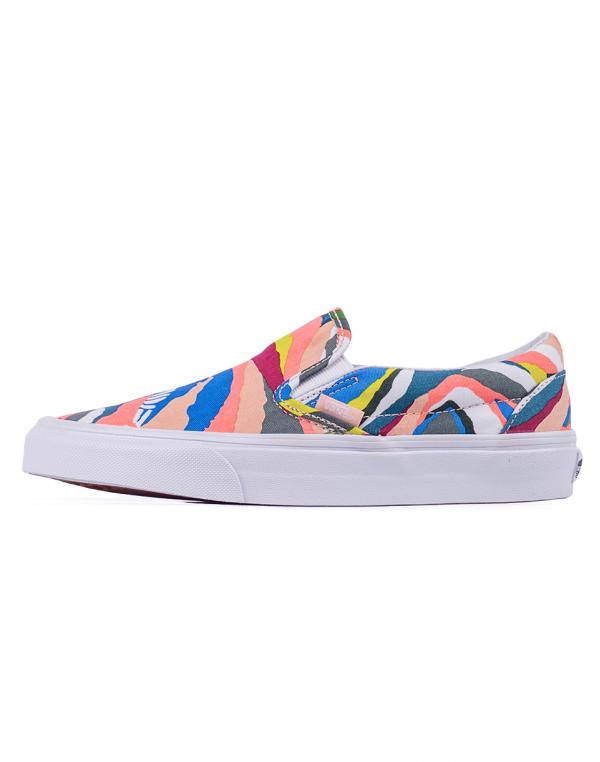 Slip-on Vans Classic Slip-On (Abstract Horizon) Multi / Grey Ridge / True White