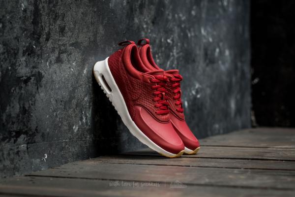 Nike Wmns Air Max Thea Premium Cedar/ Cedar-Gum Yellow-White