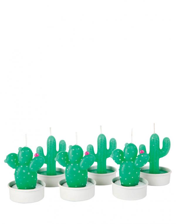 Sunnylife Cactus Tea Lights SUGTEACC
