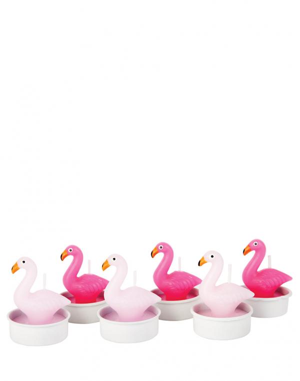 Sunnylife Flamingo Tea Lights SUGTEAFL