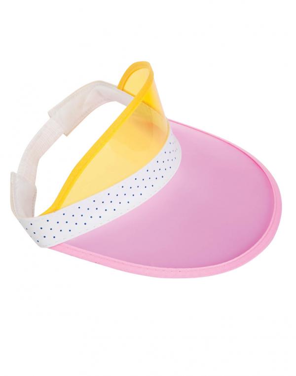 Kšiltovka Sunnylife Sun Visor Pink & Yellow