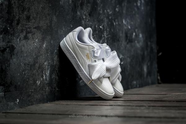 Puma Basket Heart Patent Wn´s Puma White-Puma White