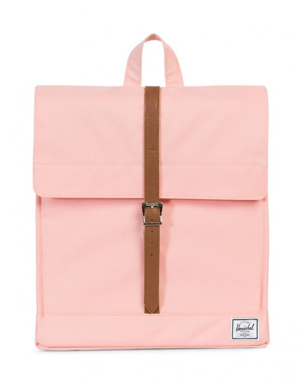 Batoh Herschel Supply City Mid-Volume Apricot Blush / Tan Synthetic Leather