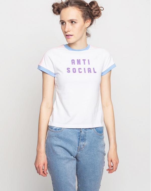 Triko Lazy Oaf Anti Social White