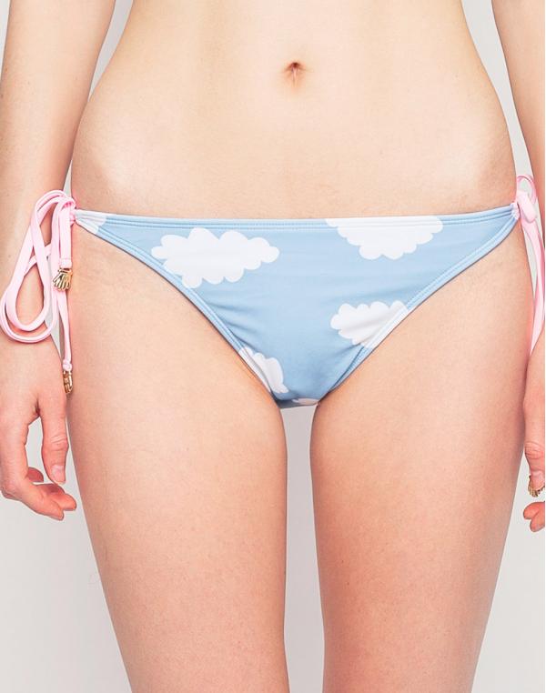 Lazy Oaf Cloud Bikini Bottom Blue M