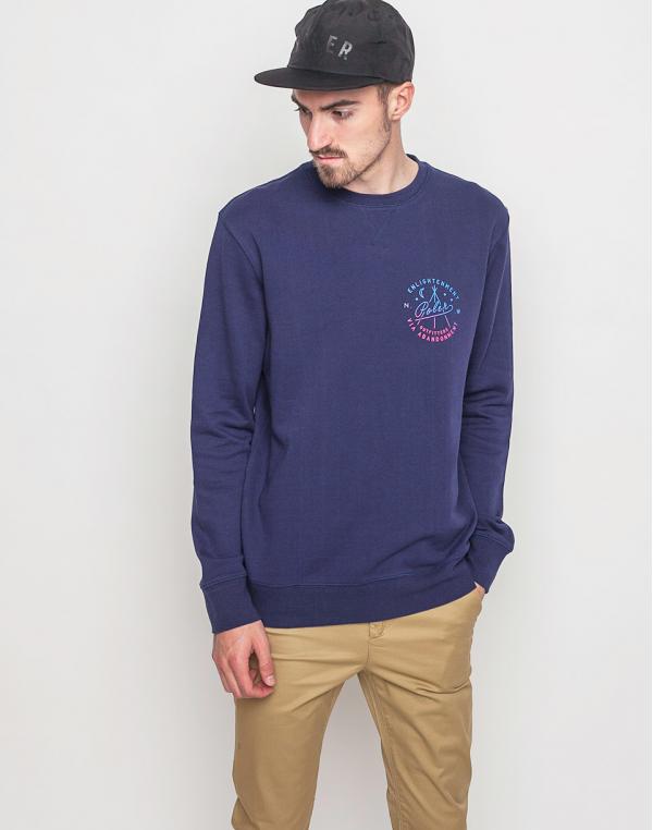 Mikina Poler Enlightenment Crew Navy