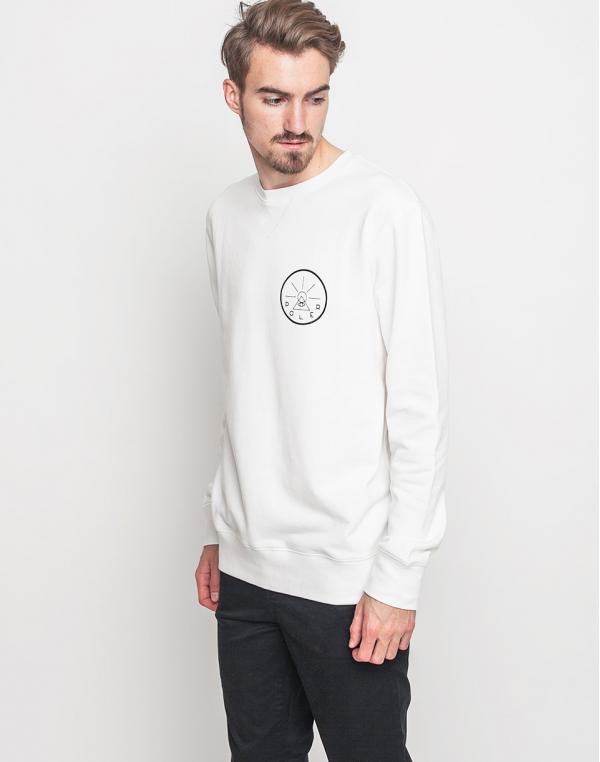 Poler Golden Circle Crew White XL