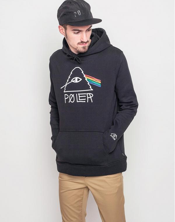 Mikina Poler Psychedelic Black