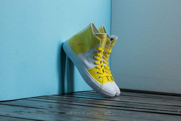 Converse Chuck Taylor All Star II Hi Fresh Yellow/ White/ White