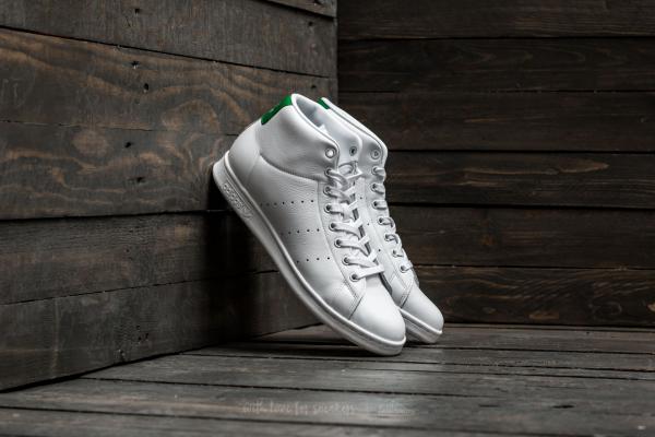 adidas Stan Smith MID Footwear White/ Footwear White/ Green