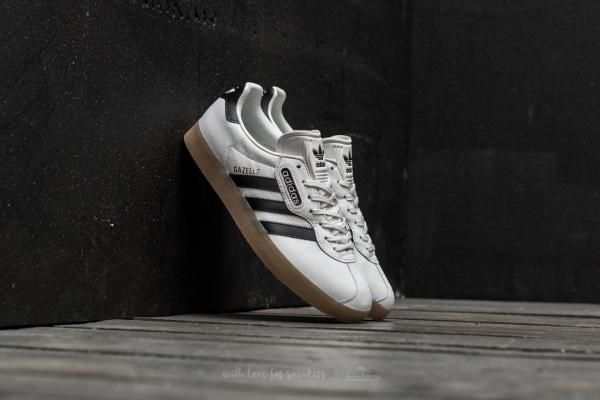 adidas Gazelle Super Vintage White/ Core Black/ Gum