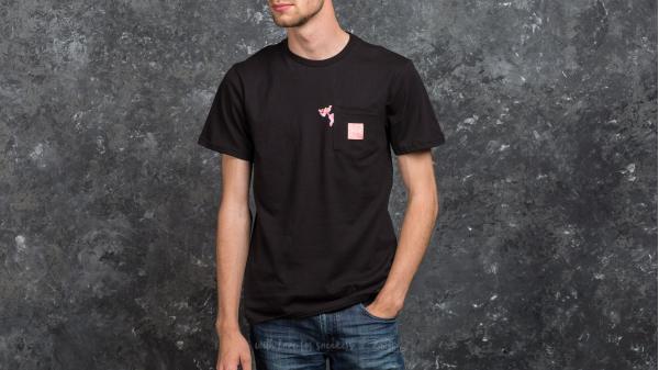 HUF x Pink Panther Pocket Tee Black